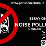 Essay On Noise Pollution In English